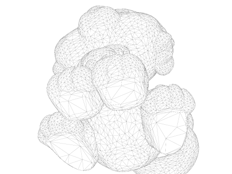 Low-Poly Tiger Cub Cute Stylized Figurine for 3D Printing 3D Print Model