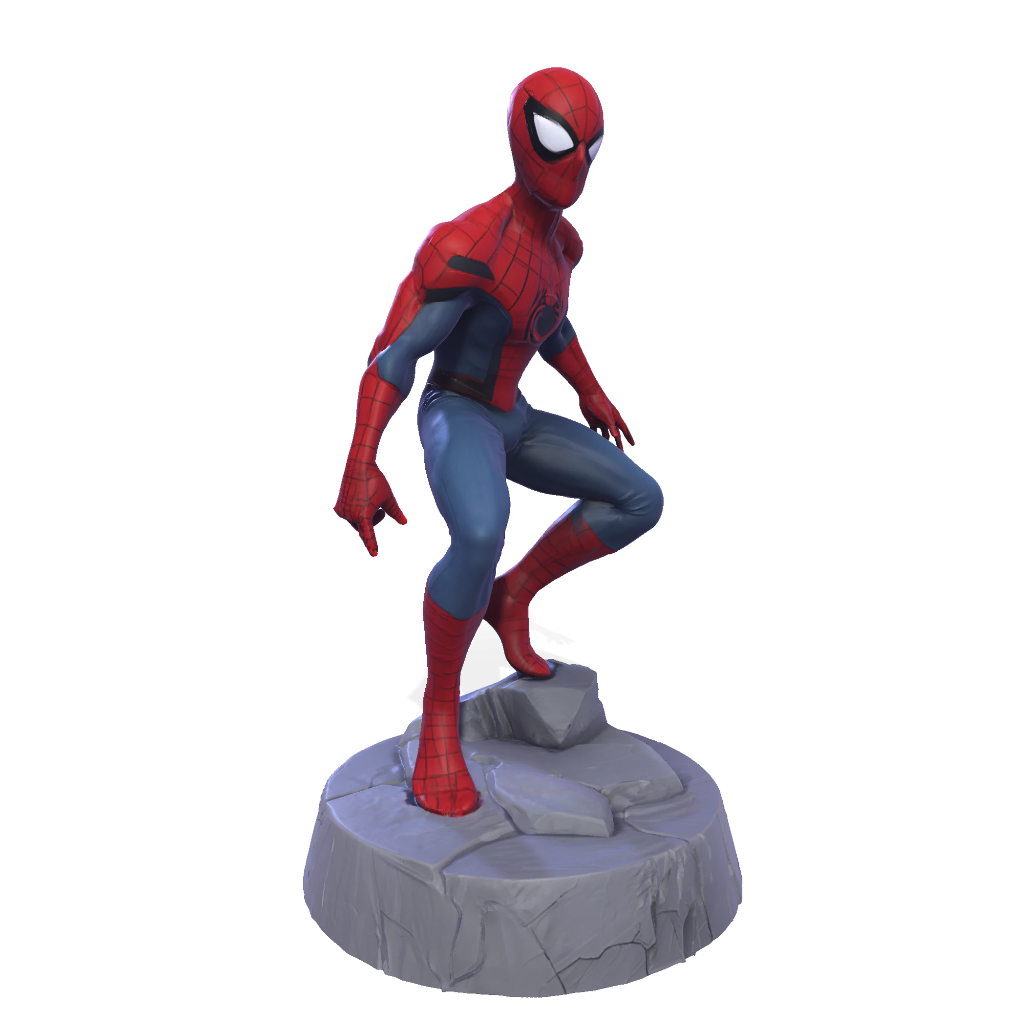 Spider Hros Figurine Cute Stylise 3D Print 3D Print Model .c4d .max .obj .3ds .fbx .stl .blend