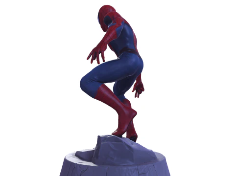 Spider Hros Figurine Cute Stylise 3D Print 3D Print Model