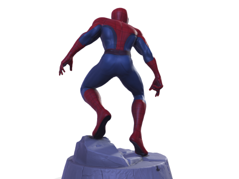 Фигурка Паука Хроса, Симпатичная стилизация, 3D печать 3D Принт Модель