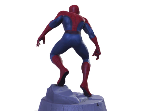 Spider Hros Figurine Cute Stylise 3D Print 3D Print Model