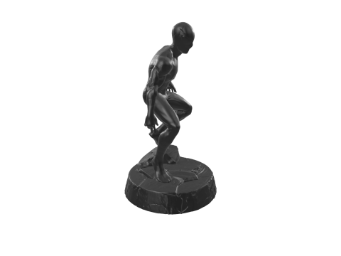 Фигурка Паука Хроса, Симпатичная стилизация, 3D печать 3D Принт Модель