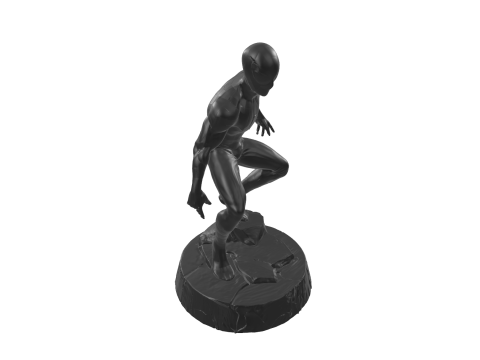 Фигурка Паука Хроса, Симпатичная стилизация, 3D печать 3D Принт Модель