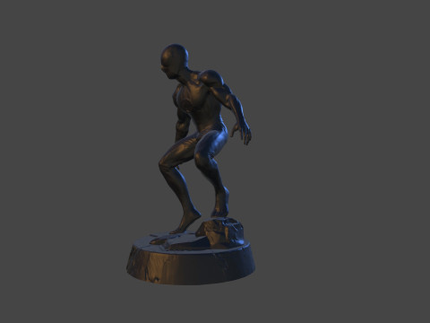 Фигурка Паука Хроса, Симпатичная стилизация, 3D печать 3D Принт Модель