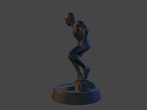 Фигурка Паука Хроса, Симпатичная стилизация, 3D печать 3D Принт Модель