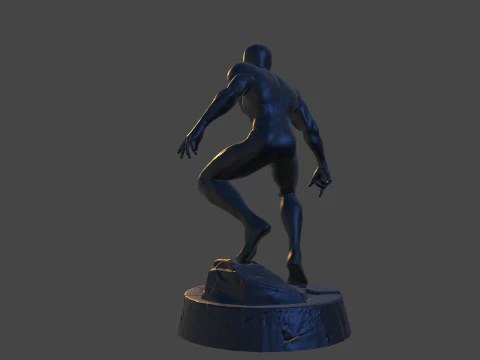 Spider Hros Figurine Cute Stylise 3D Print 3D Print Model