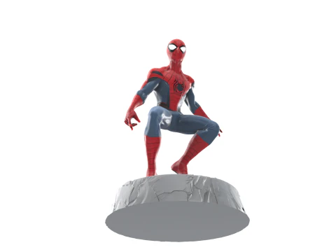 Spider Hros Figurine Cute Stylise 3D Print 3D Print Model