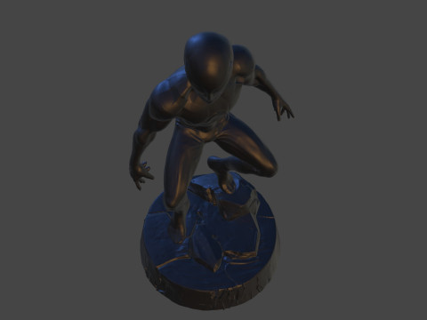 Фигурка Паука Хроса, Симпатичная стилизация, 3D печать 3D Принт Модель