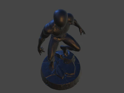 Spider Hros Figurine Cute Stylise 3D Print 3D Print Model