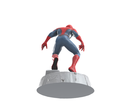 Фигурка Паука Хроса, Симпатичная стилизация, 3D печать 3D Принт Модель