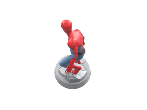 Spider Hros Figurine Cute Stylise 3D Print 3D Print Model