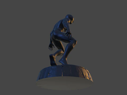 Spider Hros Figurine Cute Stylise 3D Print 3D Print Model