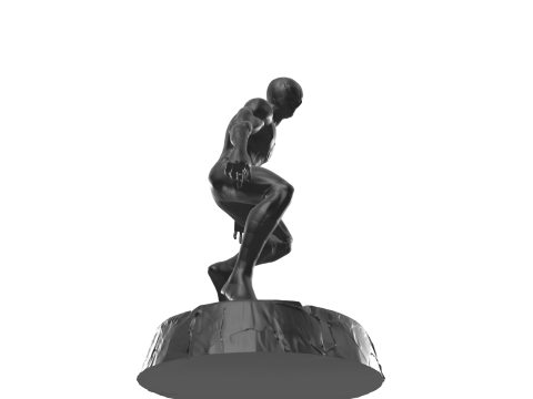 Фигурка Паука Хроса, Симпатичная стилизация, 3D печать 3D Принт Модель