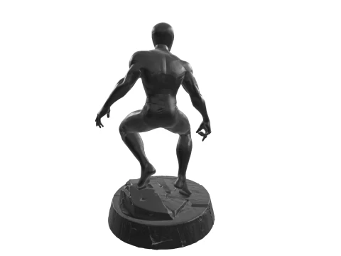 Spider Hros Figurine Cute Stylise 3D Print 3D Print Model