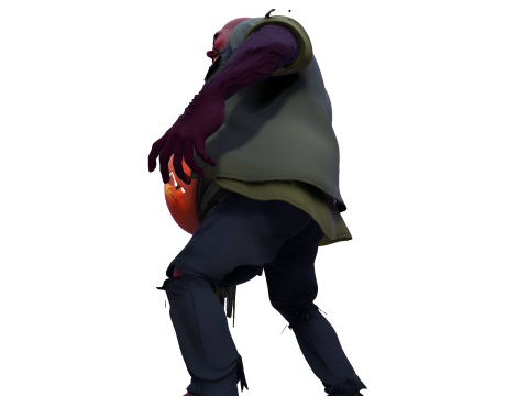 Estatueta para impressão 3D Grotesque Horror Spawn High Poly 3D Modelo de Impressão 3D