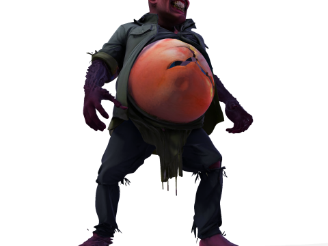 Estatueta para impressão 3D Grotesque Horror Spawn High Poly 3D Modelo de Impressão 3D