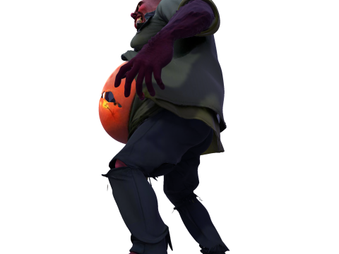 Estatueta para impressão 3D Grotesque Horror Spawn High Poly 3D Modelo de Impressão 3D