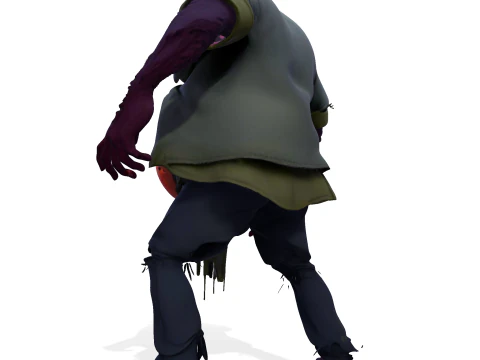 Grotesque Horror Spawn High Poly 3D Printable Figurine 3D Print Model