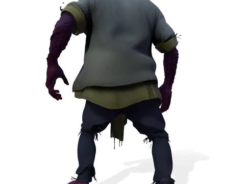 Grotesque Horror Spawn High Poly 3D Printable Figurine 3D Print Model