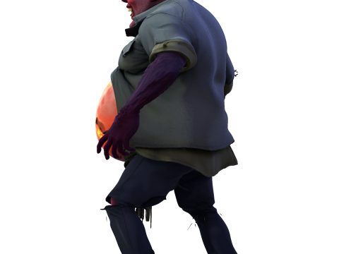 Estatueta para impressão 3D Grotesque Horror Spawn High Poly 3D Modelo de Impressão 3D