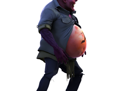 Estatueta para impressão 3D Grotesque Horror Spawn High Poly 3D Modelo de Impressão 3D