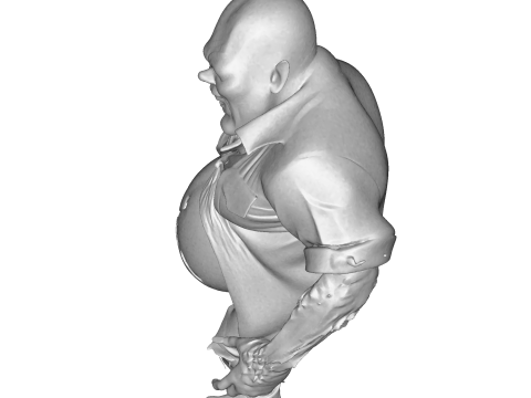 Estatueta para impressão 3D Grotesque Horror Spawn High Poly 3D Modelo de Impressão 3D