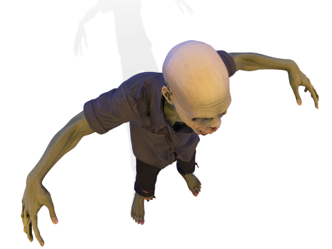 Зомбі Уокер 3D Printable Figurine 3D друкована модель 3D Принт Модель