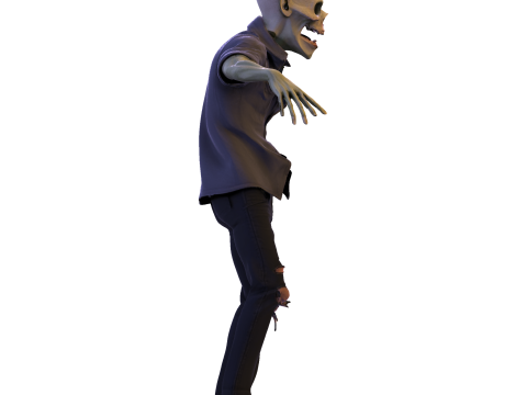 Зомбі Уокер 3D Printable Figurine 3D друкована модель 3D Принт Модель