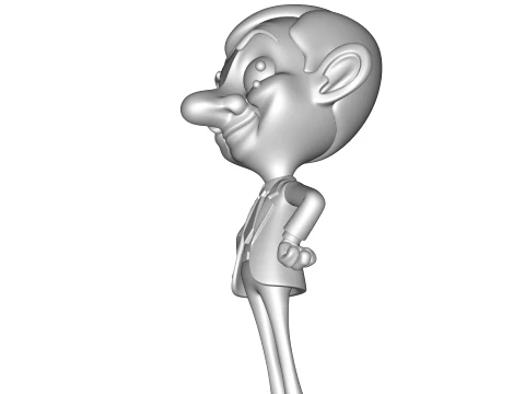 Mr Bean Stylized PBR 3D Collectible Figure 3D Print Model