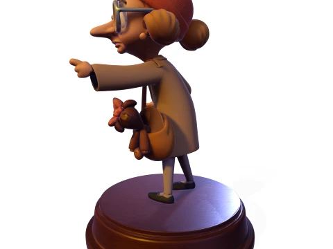 Legacy Character Collection Stylized 3D Figurine Pack 5 Detailed Models Collectors Edition 3D Print Model