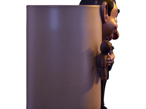 Realistic MJ King of Pop King Statue 3D Print Model