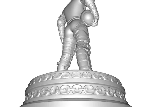 Michael Jackson Pop King Sci-Fi Soldier Statue 3D Print Model
