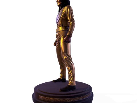Michael jackson PBR Ultimate Legendary Pop King 3D Print Model