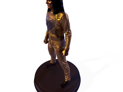 Michael jackson PBR Ultimate Legendary Pop King 3D Print Model