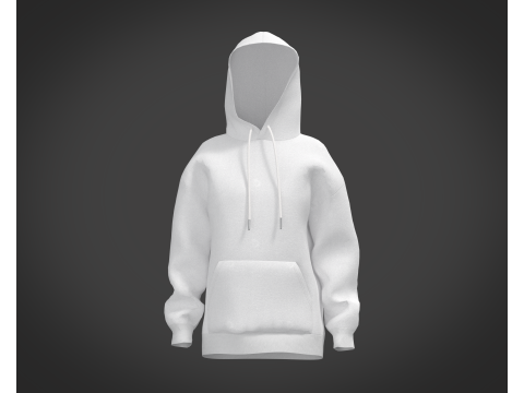 3D Hoodie Model for Sale 3D Модель