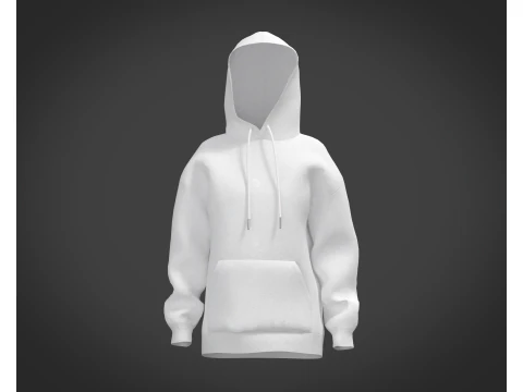 Modello di felpa con cappuccio 3D in vendita Modello 3D