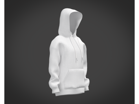 3D Hoodie Model for Sale 3D-Modell
