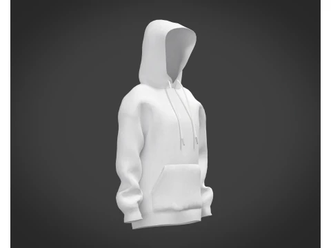 3D Hoodie Model for Sale 3D Model