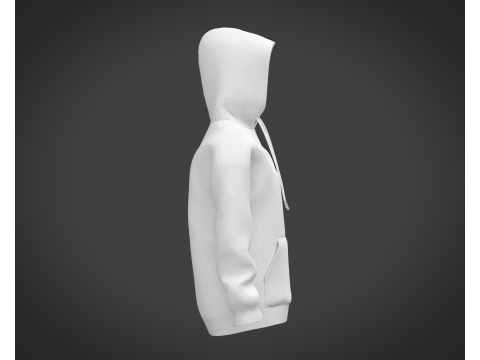 3D Hoodie Model for Sale 3D-Modell