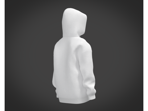 3D Hoodie Model for Sale 3D-Modell