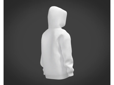 3D Hoodie Model for Sale 3D Model