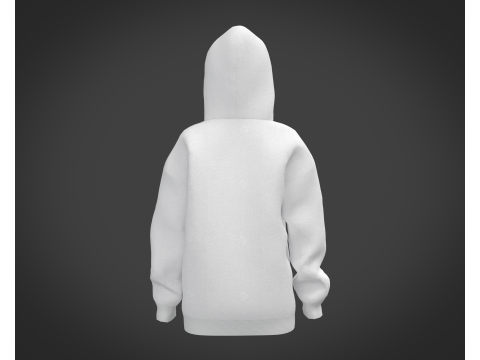 3D Hoodie Model for Sale 3D-Modell