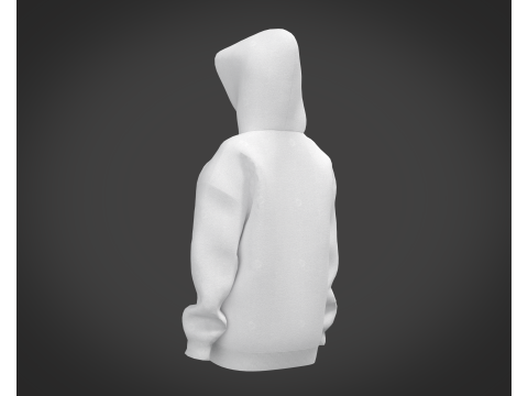 3D Hoodie Model for Sale 3D-Modell