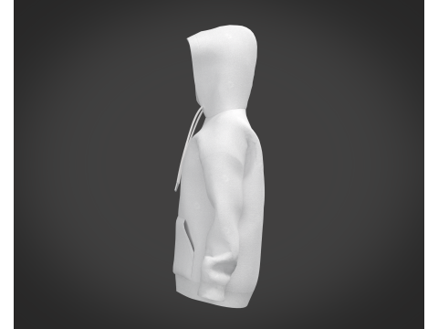 3D Hoodie Model for Sale 3D-Modell