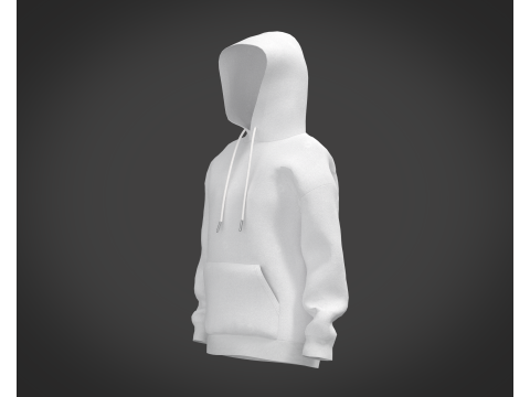 3D Hoodie Model for Sale 3D-Modell