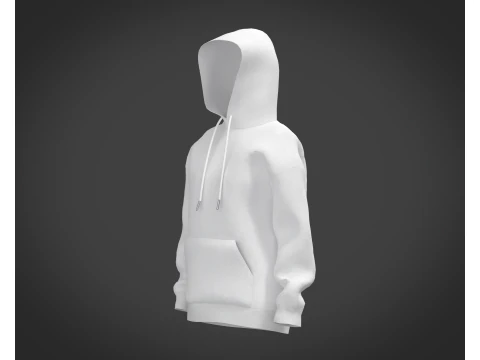 3D Hoodie Model for Sale 3D Model