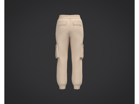 3D Cargo Pants Model 3D Model