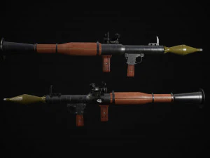 PBR Weapons pack vol 01 3D Model