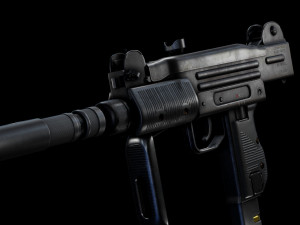 PBR Weapons pack vol 01 3Dモデル