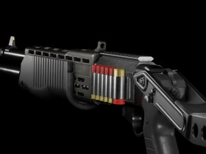 PBR Weapons pack vol 01 3D Model